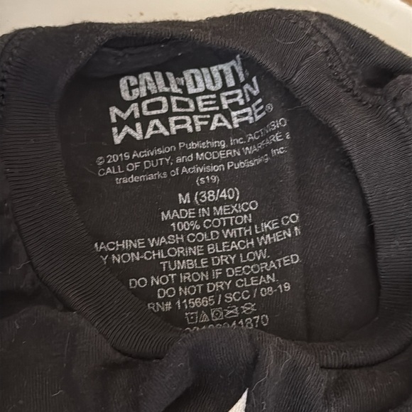 Call of Duty Modern Warfare skull snake 2019 tee video games shirt - Picture 4 of 4